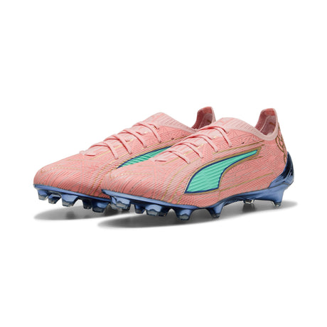 PUMA Ultra 6 Ultimate CA MIA FG Botas de fútbol para hombre de terreno firme - Dorado/Azul