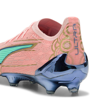 PUMA Ultra 6 Ultimate CA MIA FG Botas de fútbol para hombre de terreno firme - Dorado/Azul