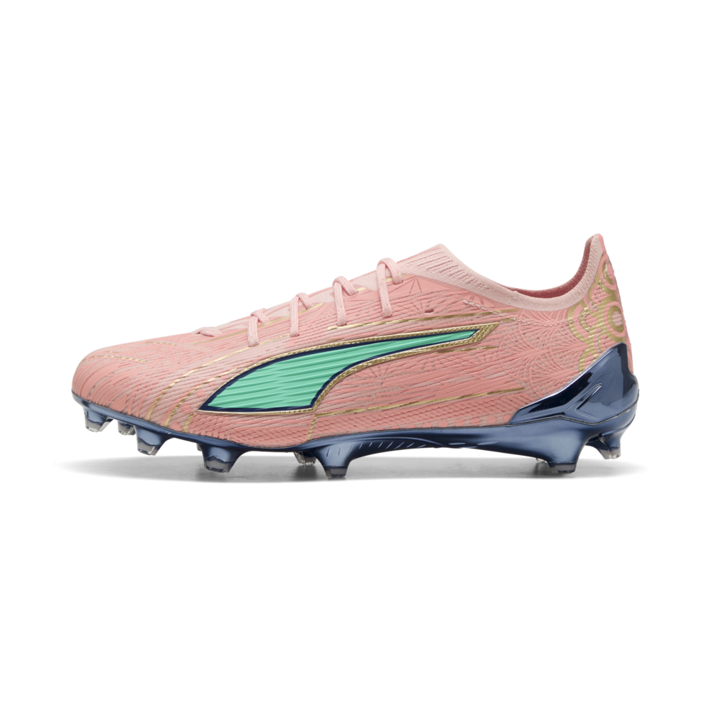 PUMA Ultra 6 Ultimate CA MIA FG Botas de fútbol para hombre de terreno firme - Dorado/Azul