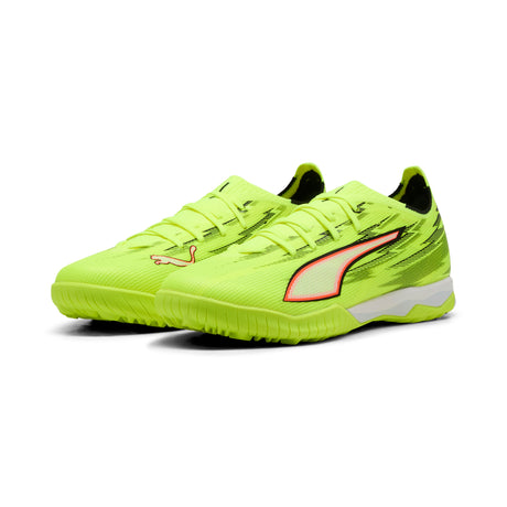 PUMA Ultra 6 Match TT Turf Men's Soccer Cleats - Yellow/Black/Red