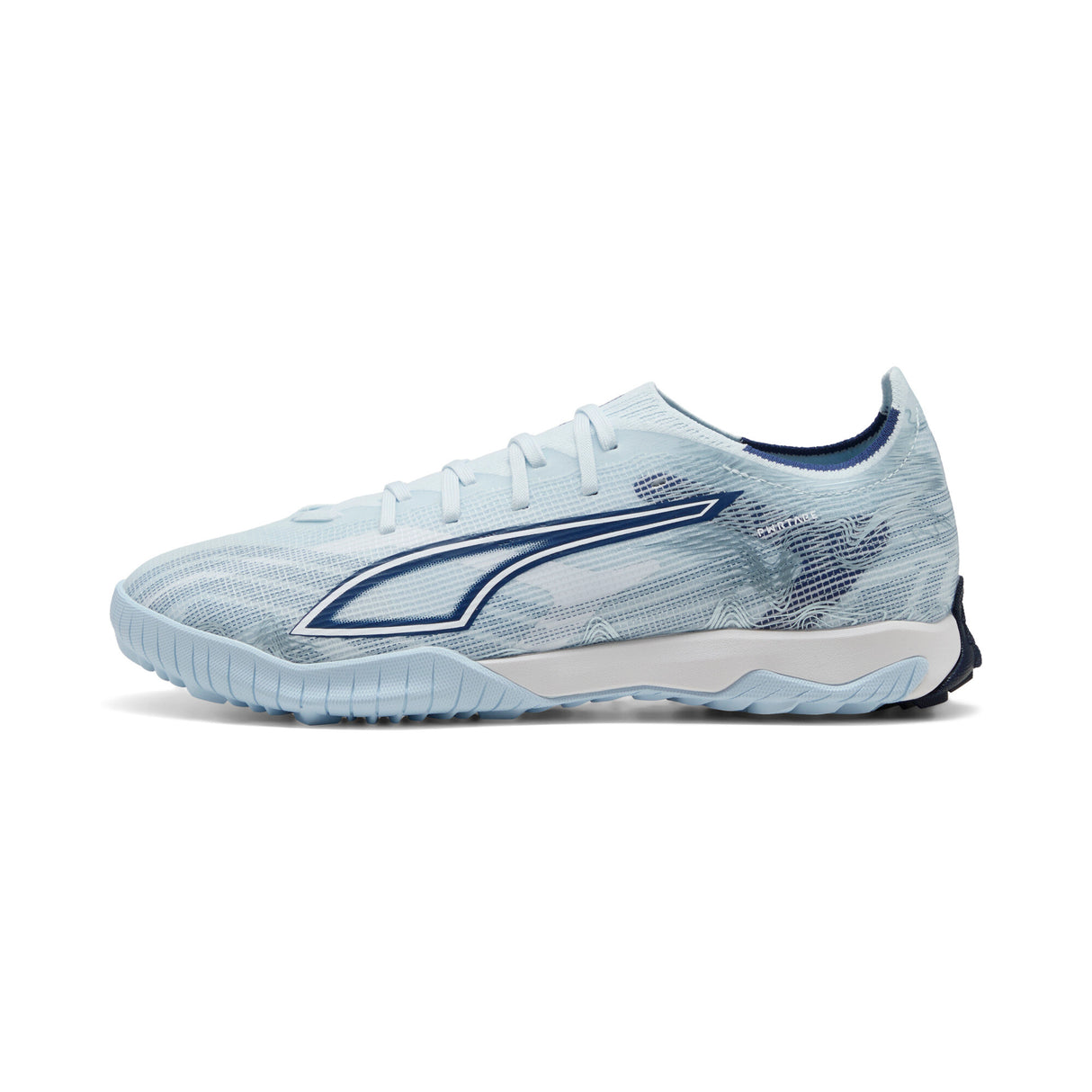 PUMA Ultra 6 Match TT Turf Men's Soccer Cleats - Icy Blue/White