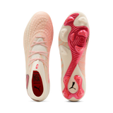 PUMA Future 9 Ultimate FG Firm Ground Men's Soccer Cleats - White/Red