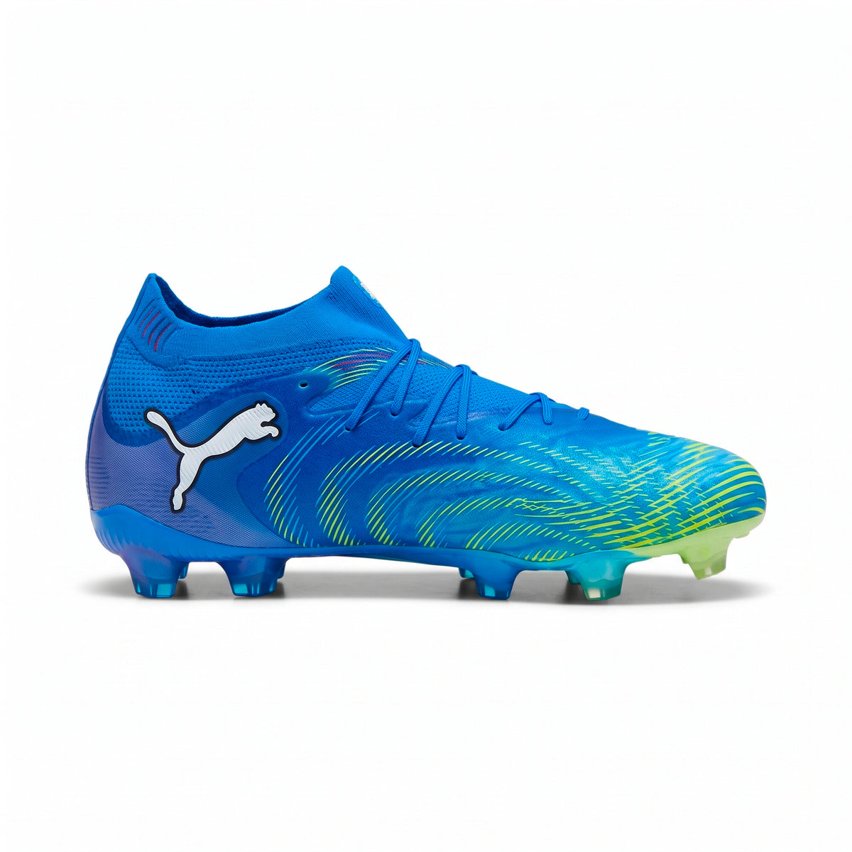 PUMA Future 9 Ultimate FG Firm Ground Men's Soccer Cleats - Blue/White
