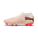 PUMA Future 9 Pro FG/AG Firm Ground/Artificial Ground Men's Soccer Cleats - White/Red