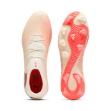PUMA Future 9 Pro FG/AG Firm Ground/Artificial Ground Men's Soccer Cleats - White/Red