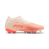PUMA Future 9 Pro FG/AG Firm Ground/Artificial Ground Men's Soccer Cleats - White/Red