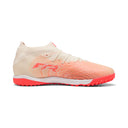 PUMA Future 9 Pro Cage TF Turf Men's Soccer Cleats - White/Red