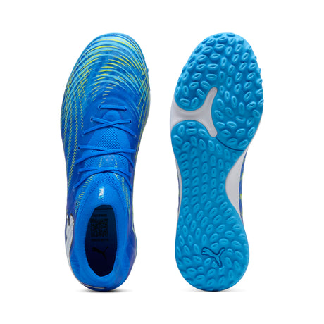 PUMA Future 9 Pro Cage TT Turf Men's Soccer Cleats - Blue/White