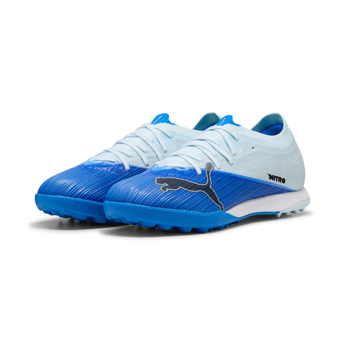 PUMA Ultra Nitro 7 Match TT Turf Men's Soccer Cleats - Blue/Black