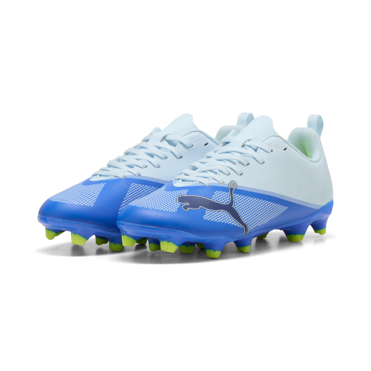 PUMA Ultra 7 Play FG/AG Firm Ground/Artificial Ground Youth Soccer Cleats - Blue/Black