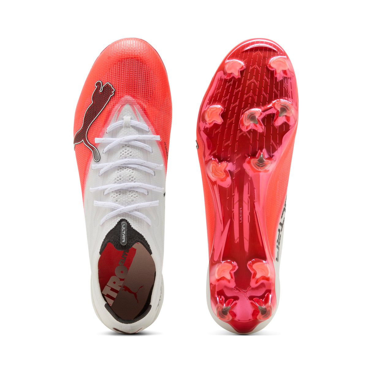 PUMA Ultra Nitro 7 Ultimate FG Firm Ground Men's Soccer Cleats - Red/Black/White