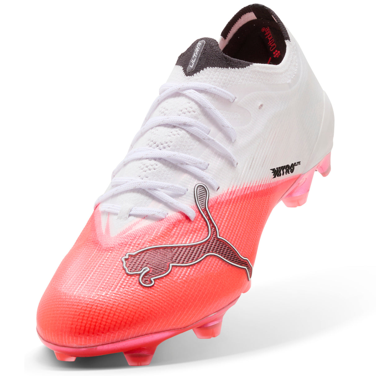 PUMA Ultra Nitro 7 Ultimate FG Firm Ground Men's Soccer Cleats - Red/Black/White