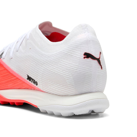 PUMA Ultra Nitro Pro Cage TT Turf Men's Soccer Cleats - Red/Black/White