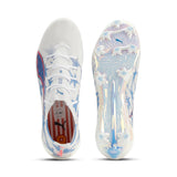 PUMA Ultra 6 Ultimate Kidsuper X CP FG Firm Ground Men's Soccer Cleats - White/Pink Blue
