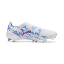 PUMA Ultra 6 Ultimate Kidsuper X CP FG Firm Ground Men's Soccer Cleats - White/Pink Blue