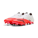 PUMA Ultra Nitro 7 Ultimate Laceless FG Firm Ground Men's Soccer Cleats - Red/Black/White