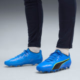 PUMA King 20 Ultimate FG/AG Firm Ground/Artificial Ground Men's Soccer Cleats - Blue/Black