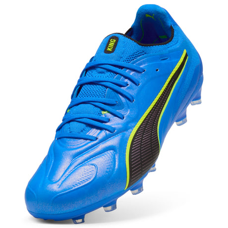 PUMA King 20 Ultimate FG/AG Firm Ground/Artificial Ground Men's Soccer Cleats - Blue/Black