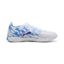 PUMA Ultra 6 Match KidSuper X CP TT Turf Men's Soccer Cleats - White/Pink/Blue