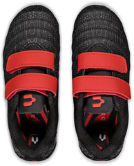 Charly Kid's Hotcross 2.0 FG/AG Footboll Boots Black/Red