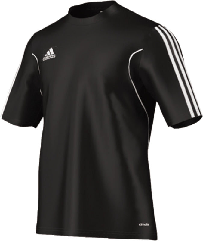Camiseta adidas Squad 13 manga corta negra
