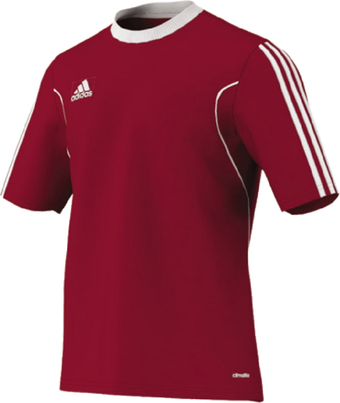 Camiseta adidas Squad 13 manga corta roja