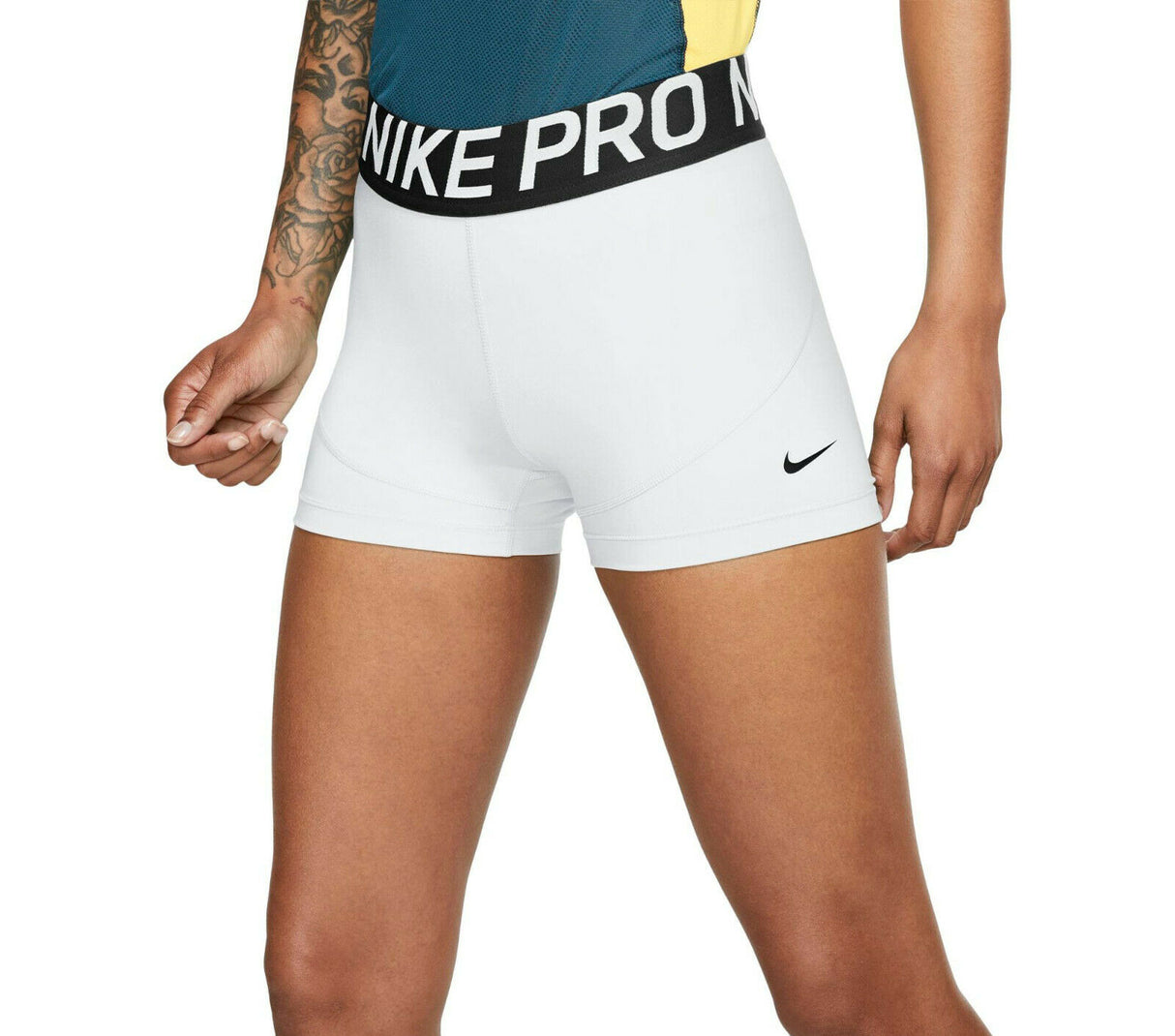 Nike Pro Women’s Shorts - White/Black