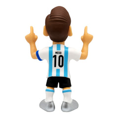 Figura de Messi de Argentina de Banbo Toys en azul y blanco