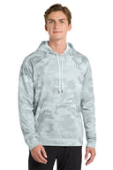 Sport-Tek® Sport-Wick® CamoHex Fleece Hooded Pullover