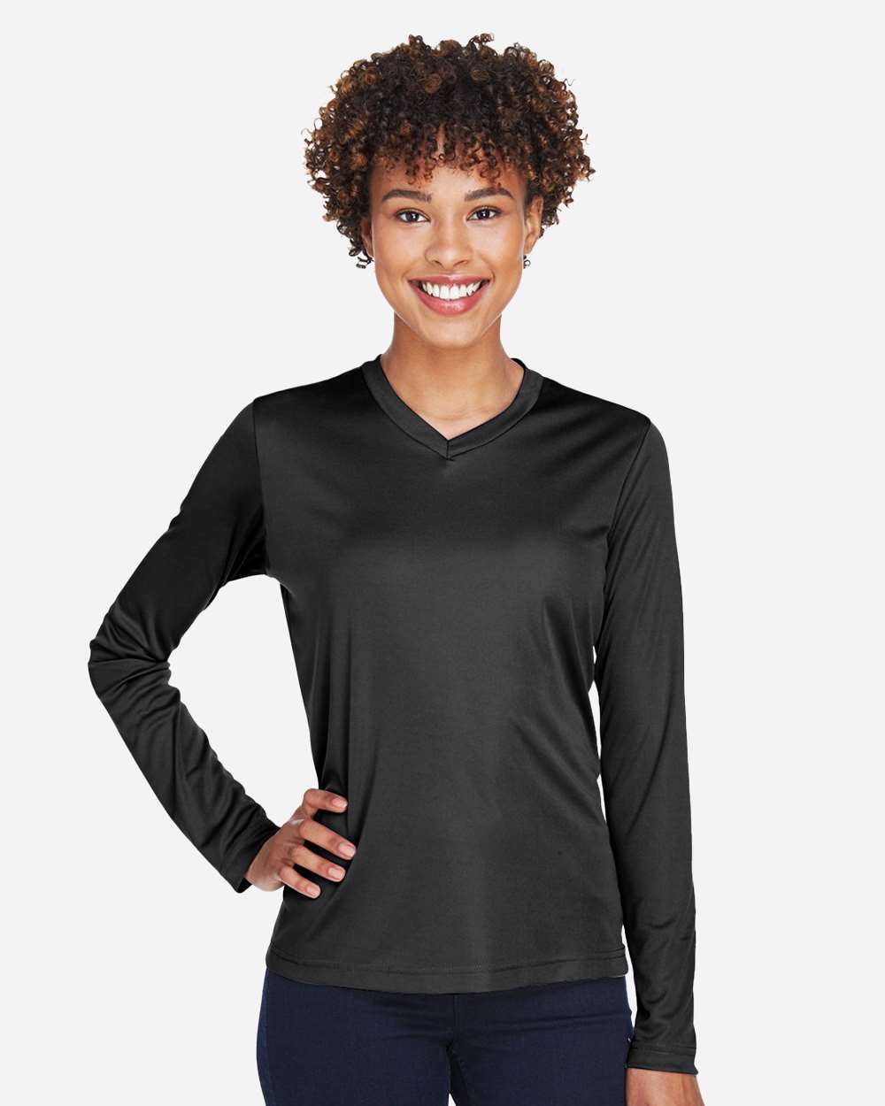 Camiseta de manga larga Performance Zone para mujer