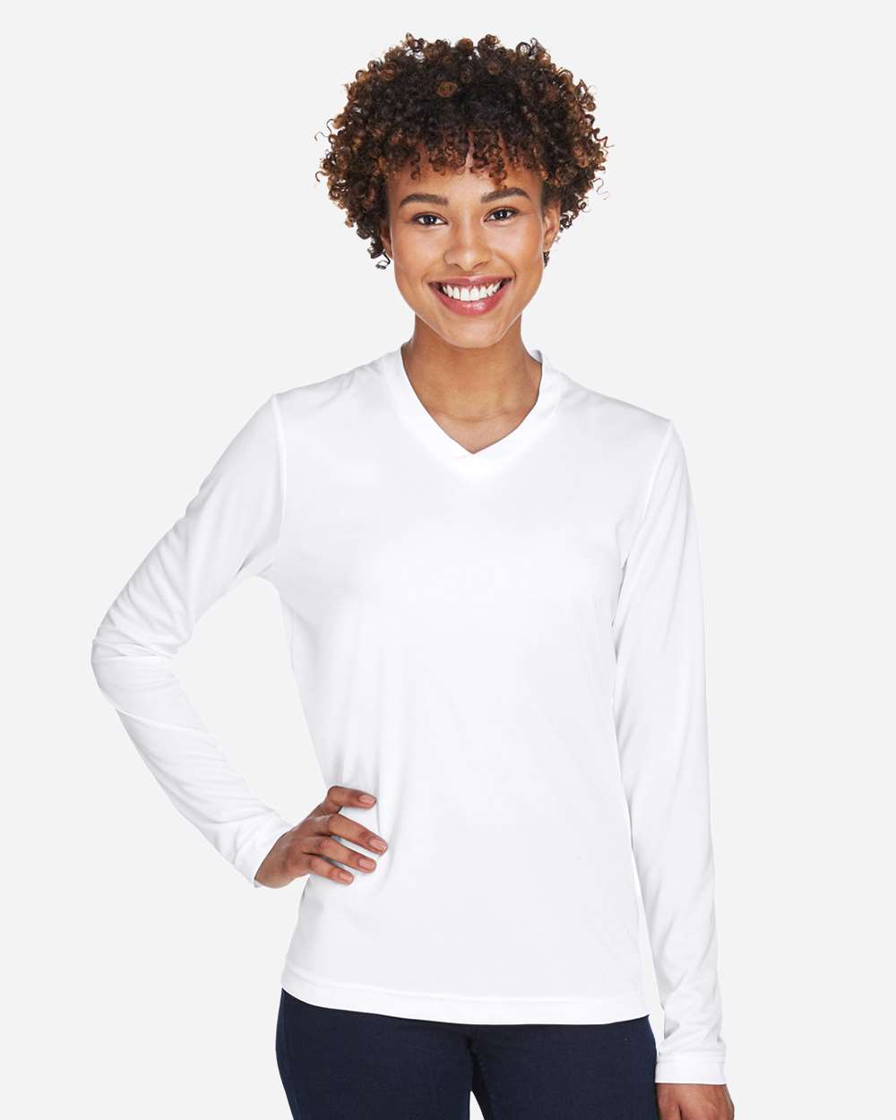 Camiseta de manga larga Performance Zone para mujer