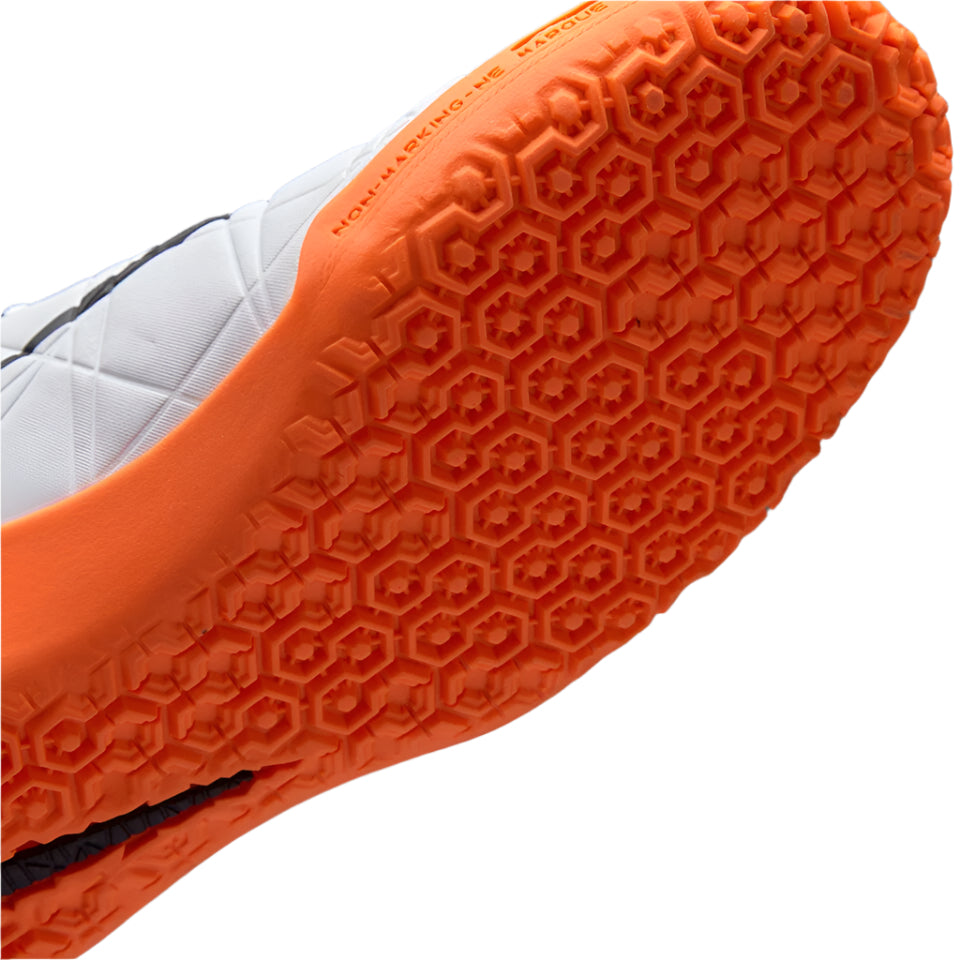 Nike JR HyperVenom Phelon II IC Indoor Shoes - White/Black/Orange/Volt