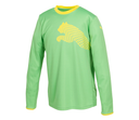 Camiseta PUMA Keeper Cat verde-amarilla