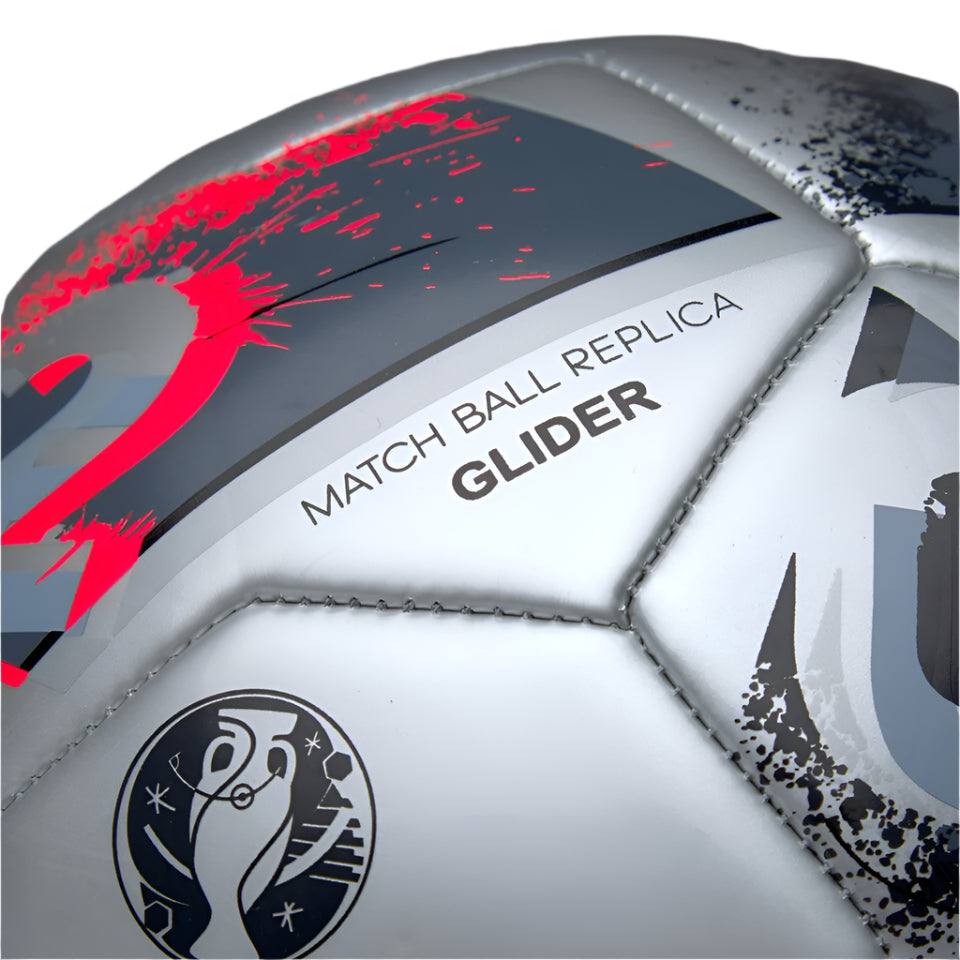 adidas Euro 16 Glider Soccer Ball Silver