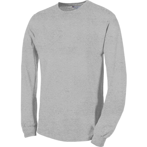 Champion 100% Cotton Long Sleeve Tee
