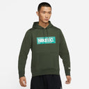 Sudadera con capucha de fútbol Nike FC Fleece Green