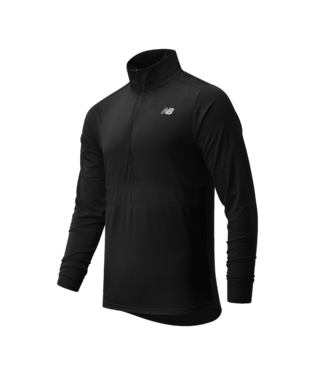 New Balance Accelerate Media Cremallera - Negro