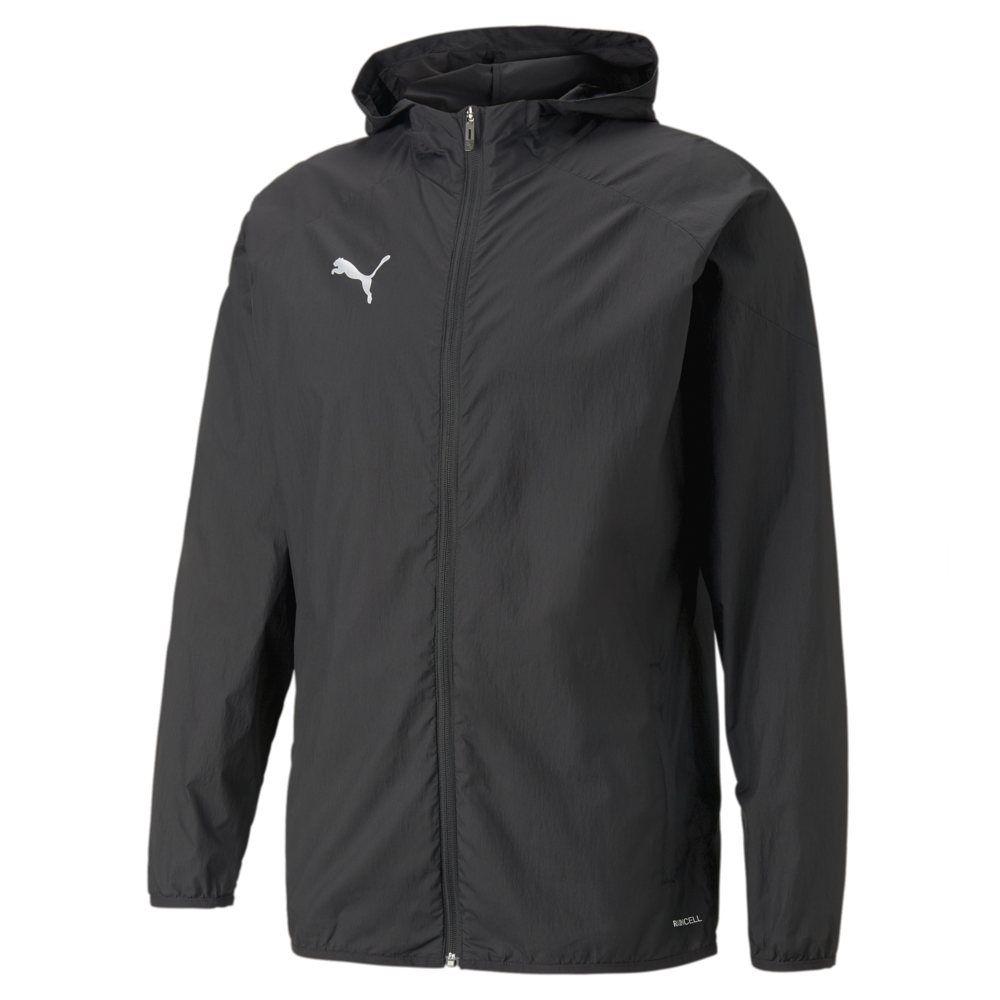 Chaqueta cortavientos PUMA Teamcup negra