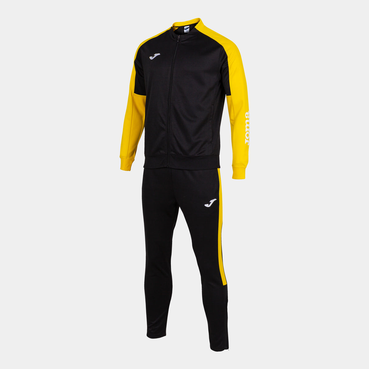 Joma Eco Championship Track Suit Black/Yellow