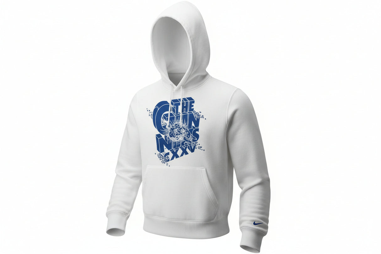 Sudadera con capucha Nike Arsenal Core - Blanco/Obsidiana