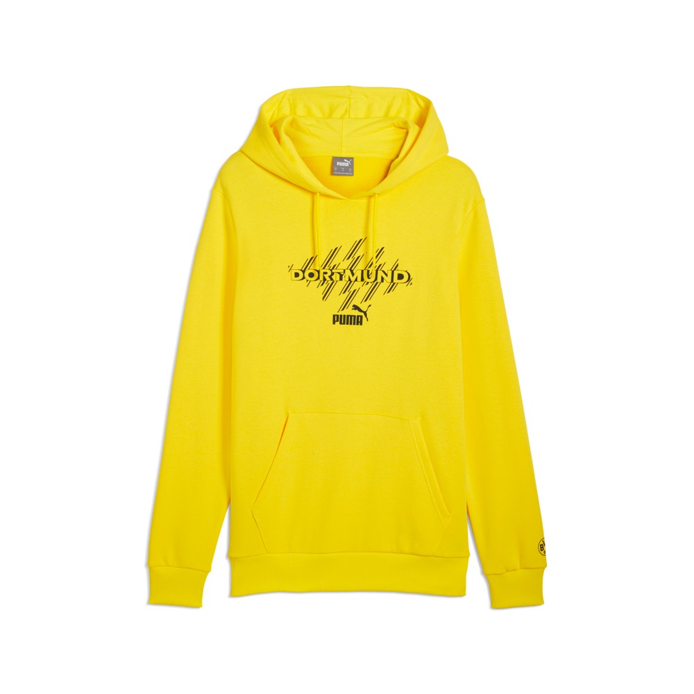PUMA Borussia Ftblculture Hoodie Yellow/Black