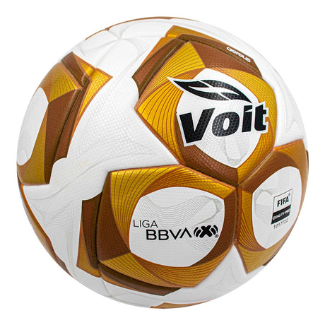 Voit AEREUS Liga MX Opening 2025 Liguilla Quality FIFA Pro Soccer Ball - White/Gold/Black