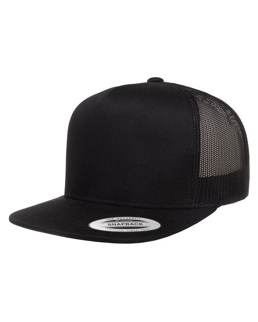 A Yupoong A 5-Panel Mesh Hat
