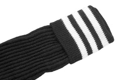 Kwik Goal Referee Sock Black/White