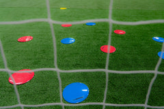 Kwik Goal Flat Round Markers Red