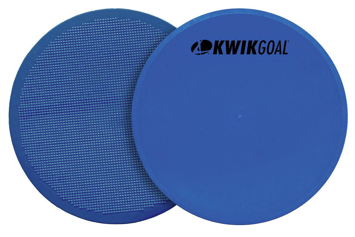 Kwik Goal Flat Round Markers Blue