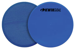 Kwik Goal Flat Round Markers Blue