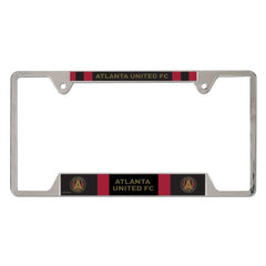 WinCraf Atlanta United Metal License Plate Frame Black/Red