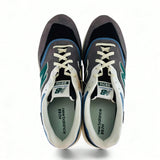 New Balance 997H Cordura Sneaker Shoes - Grey/Black/Heron Blue/Green