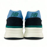 New Balance 997H Cordura Sneaker Shoes - Grey/Black/Heron Blue/Green